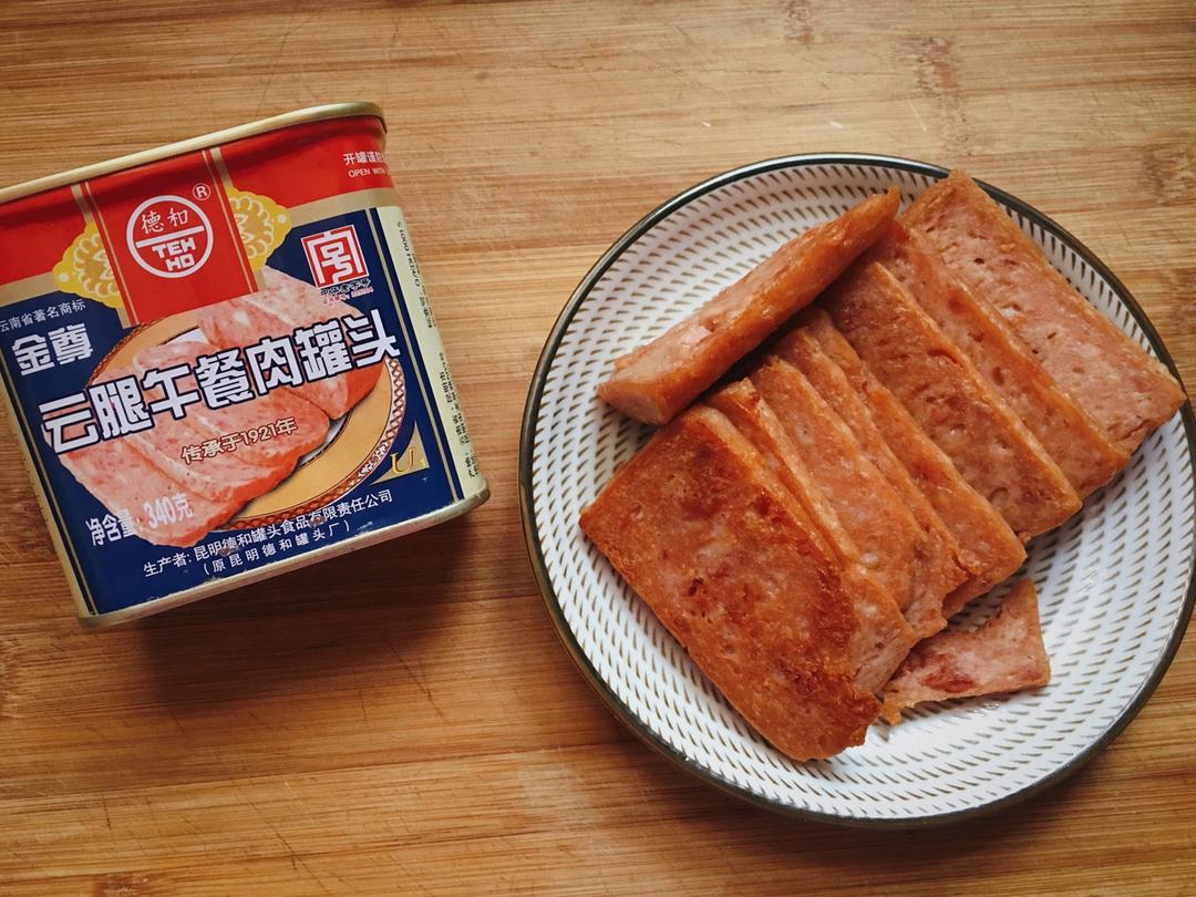 香煎午餐肉