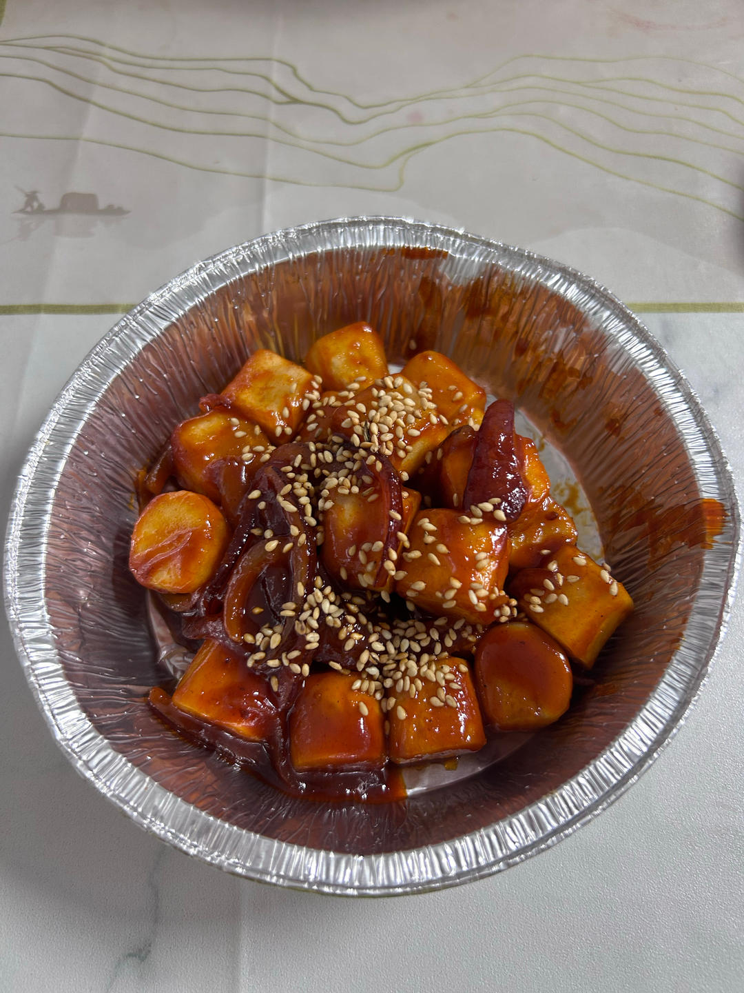 韩式辣炒年糕