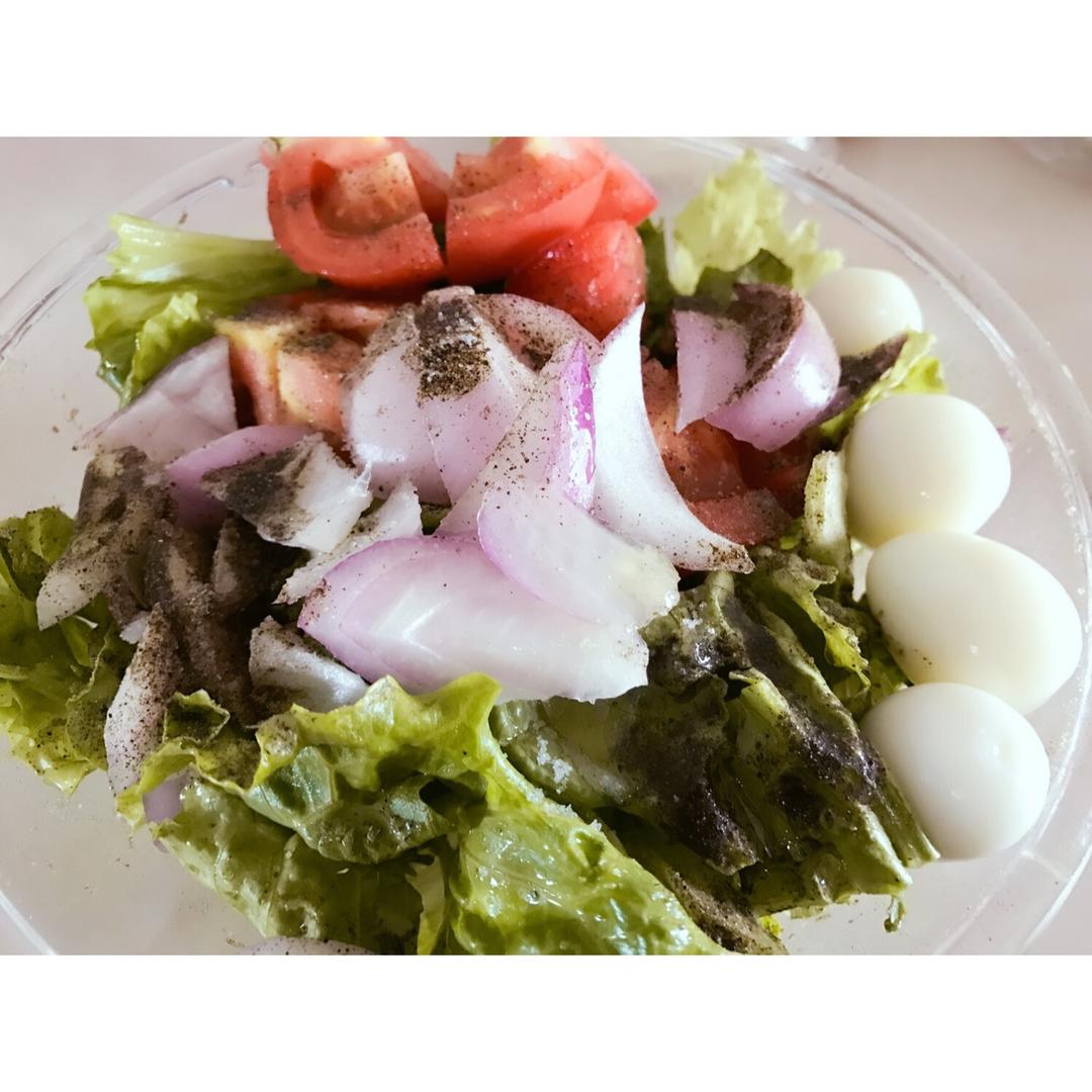 轻食生活之橄榄油蔬菜色拉（无沙拉酱）
