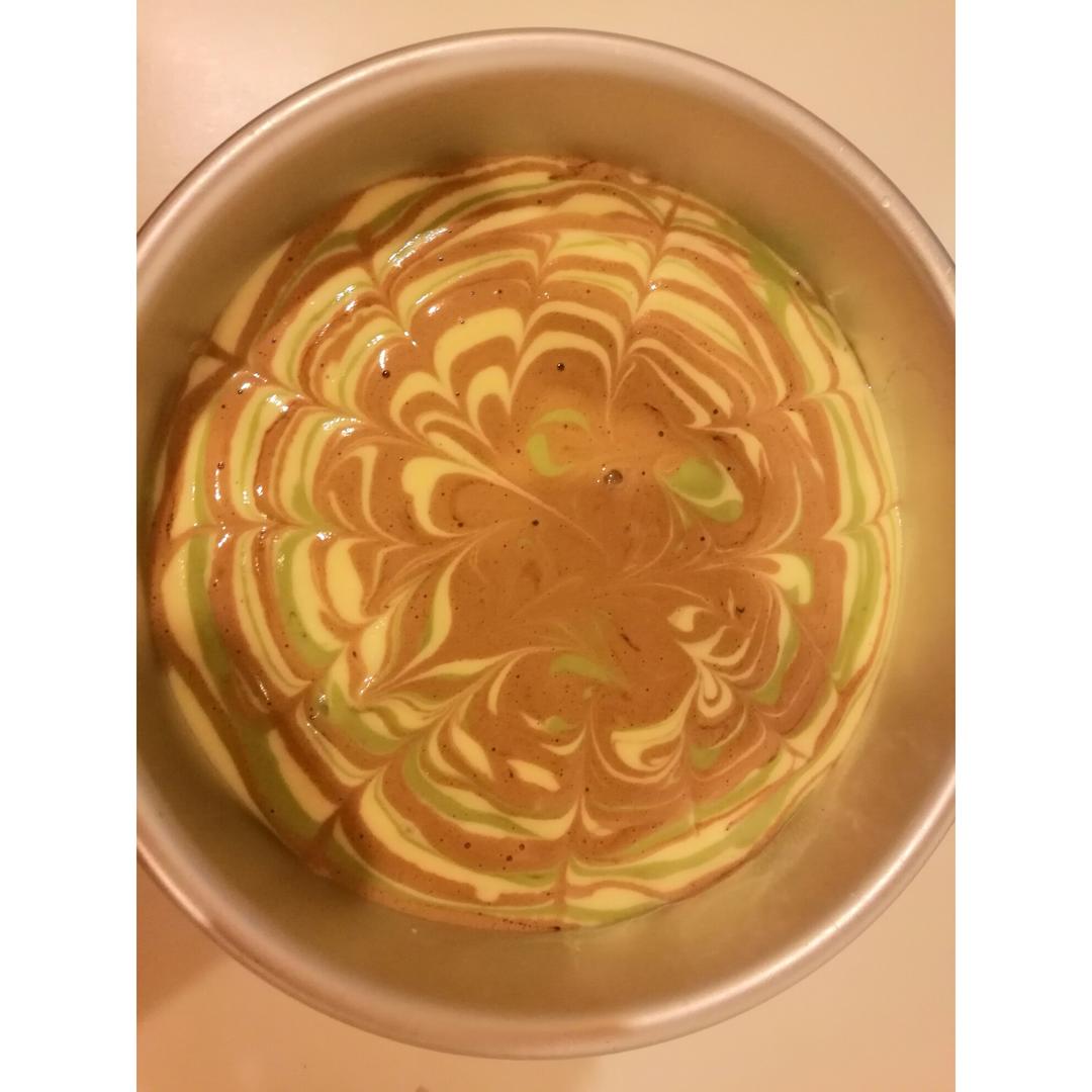 “老公”炫彩戚风蛋糕