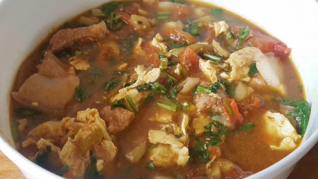 (外婆真传)西红柿打卤面