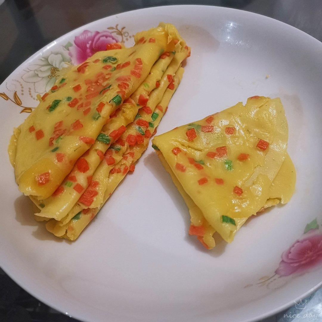 葱花鸡蛋饼