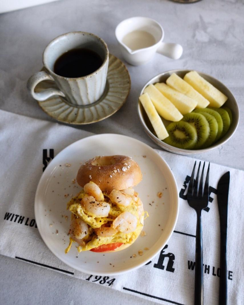 贝果夹一切-手残党包三明治教程🍔