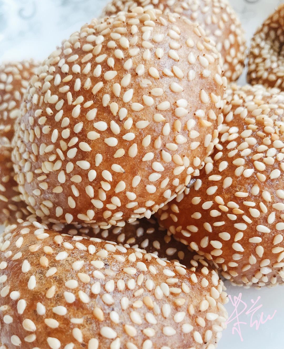 红糖麻球PK白糖麻球