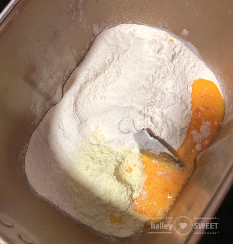纯奶手撕吐司的做法 步骤1