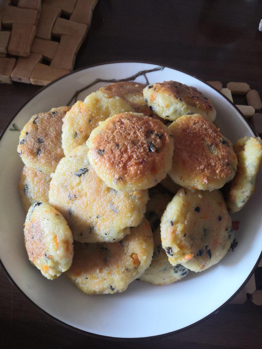 松软香糯的豆渣糯米饼🥞