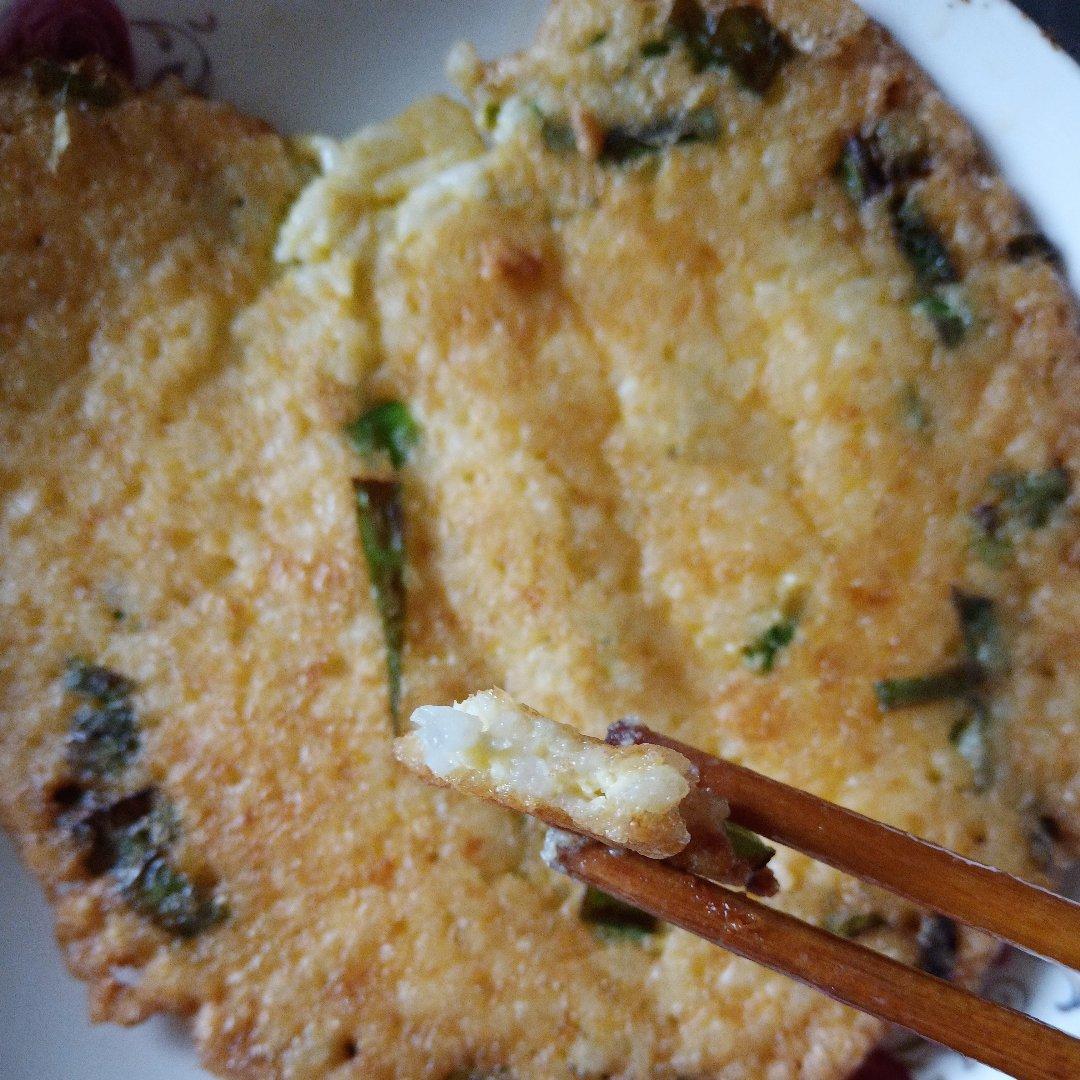 剩米饭的一百种吃法之米饭鸡蛋饼