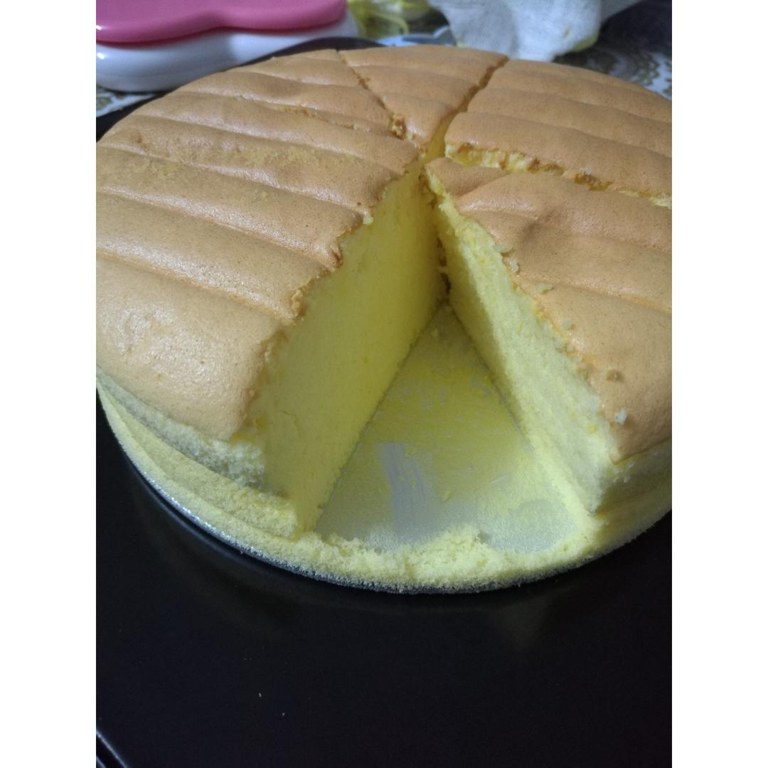 超详细8寸戚风蛋糕