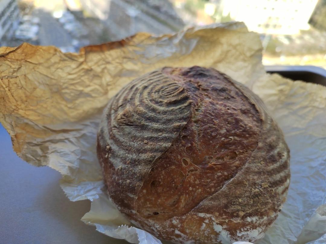 颜值系鲁邦种双色紫薯欧包（新手友好）