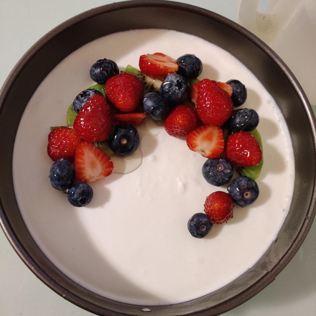 超级简单生日蛋糕   牛奶慕斯蛋糕（保姆级教程）