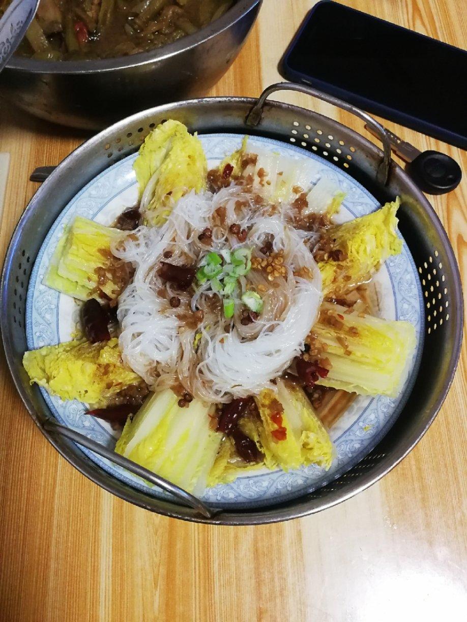 蒜蓉粉丝蒸娃娃菜