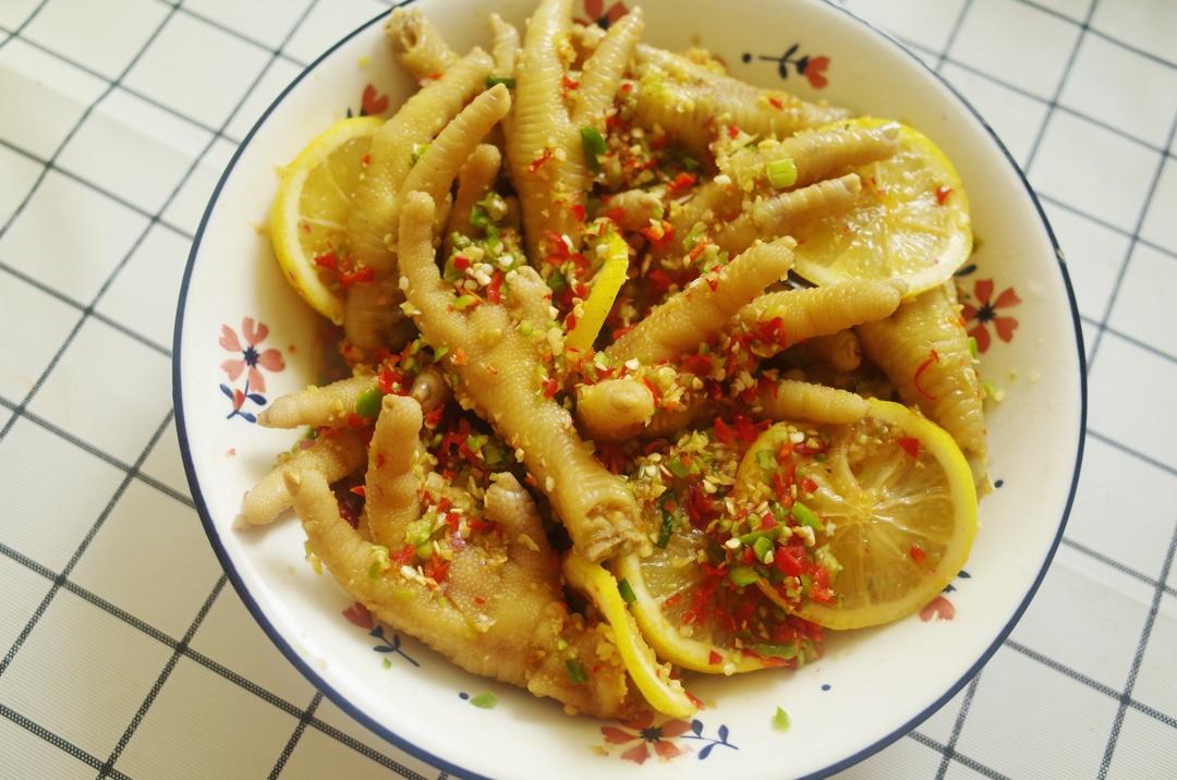 【柠檬酸辣鸡爪】自制超级无敌美味的网红鸡爪