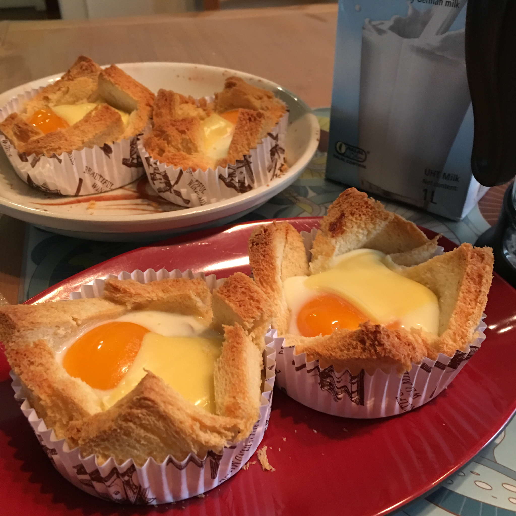 吐司杯热三明治—法式私厨的美味