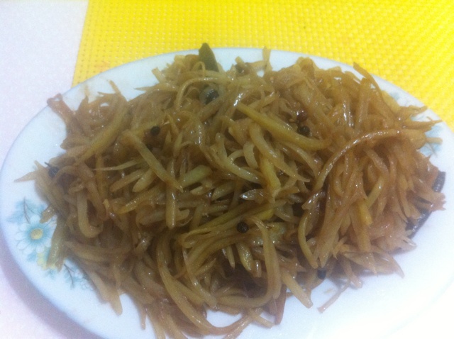 醋溜土豆丝