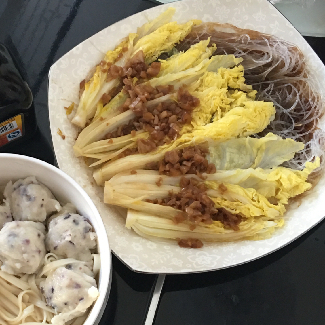 蒜蓉粉丝娃娃菜