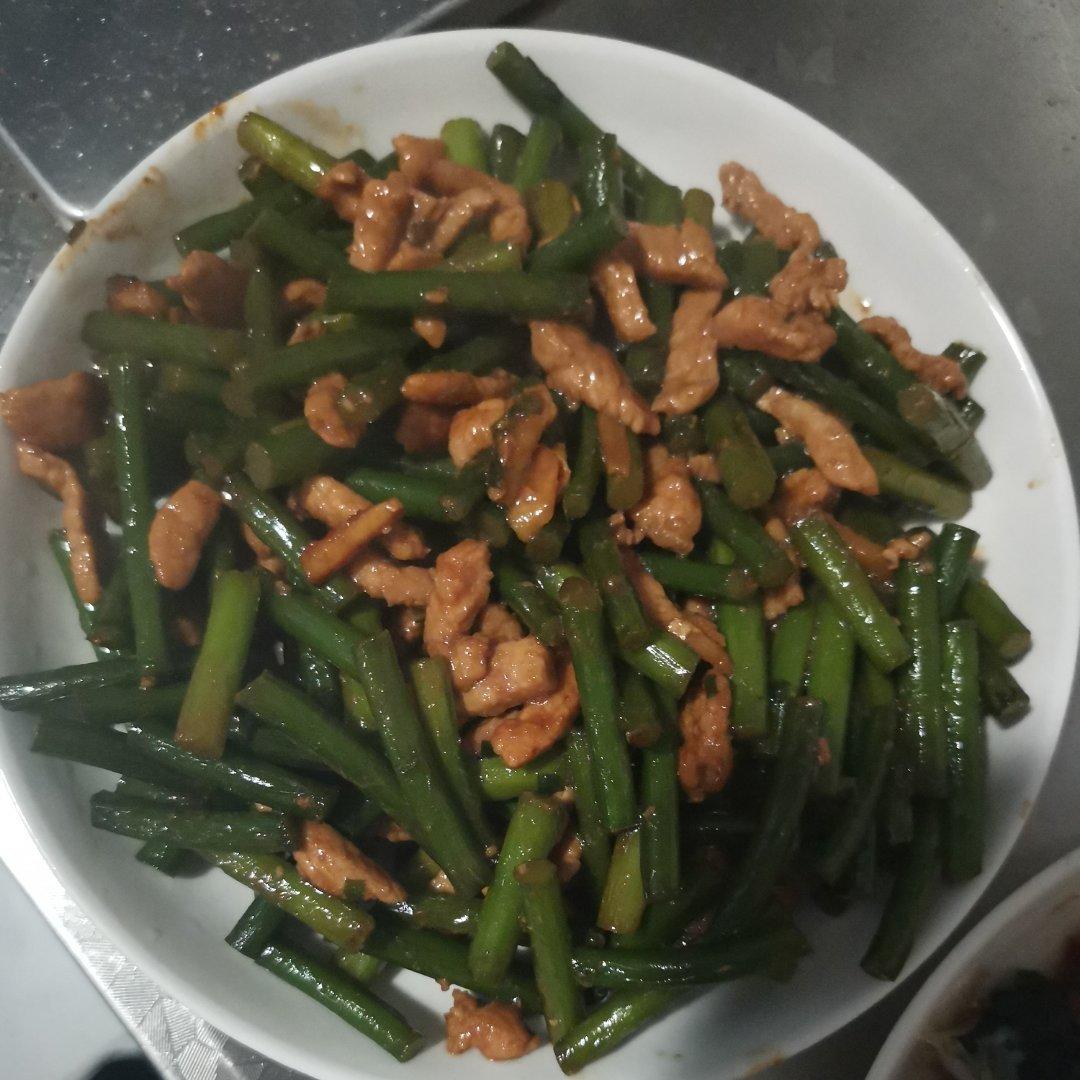 蒜薹炒肉