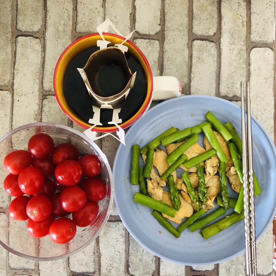黑椒芦笋鸡胸肉（一人食）