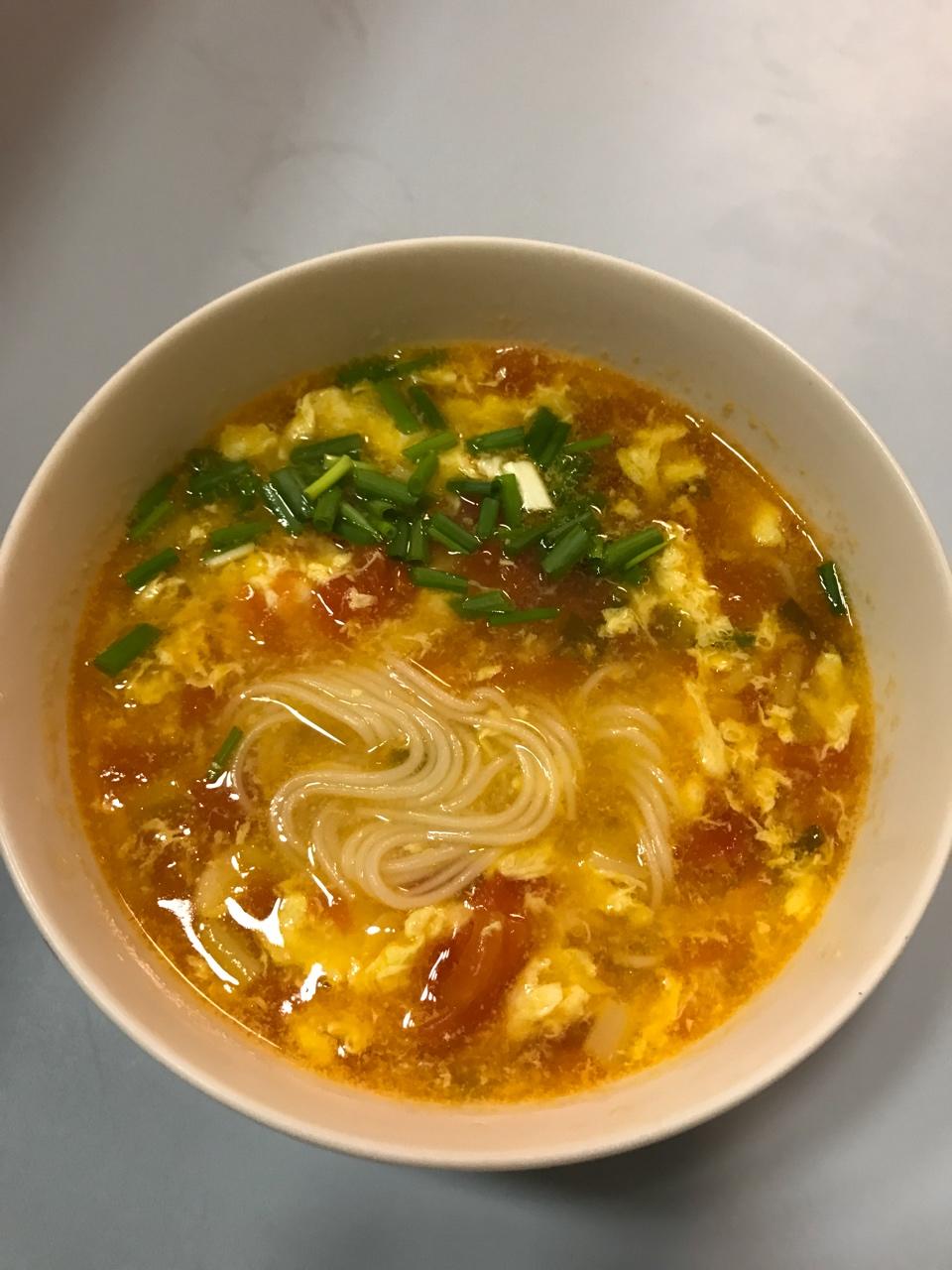 西红柿鸡蛋炝锅面