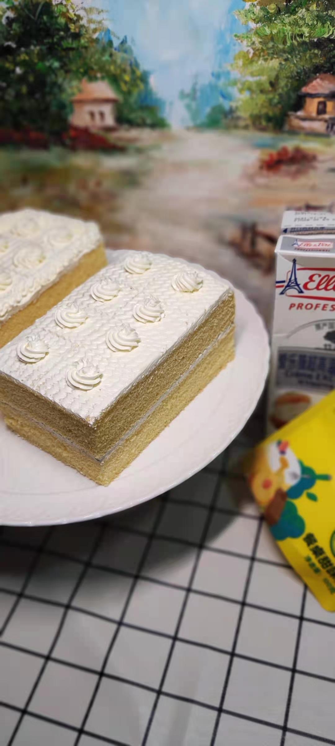 黄油小方蛋糕（昆明人的老奶油蛋糕）的做法