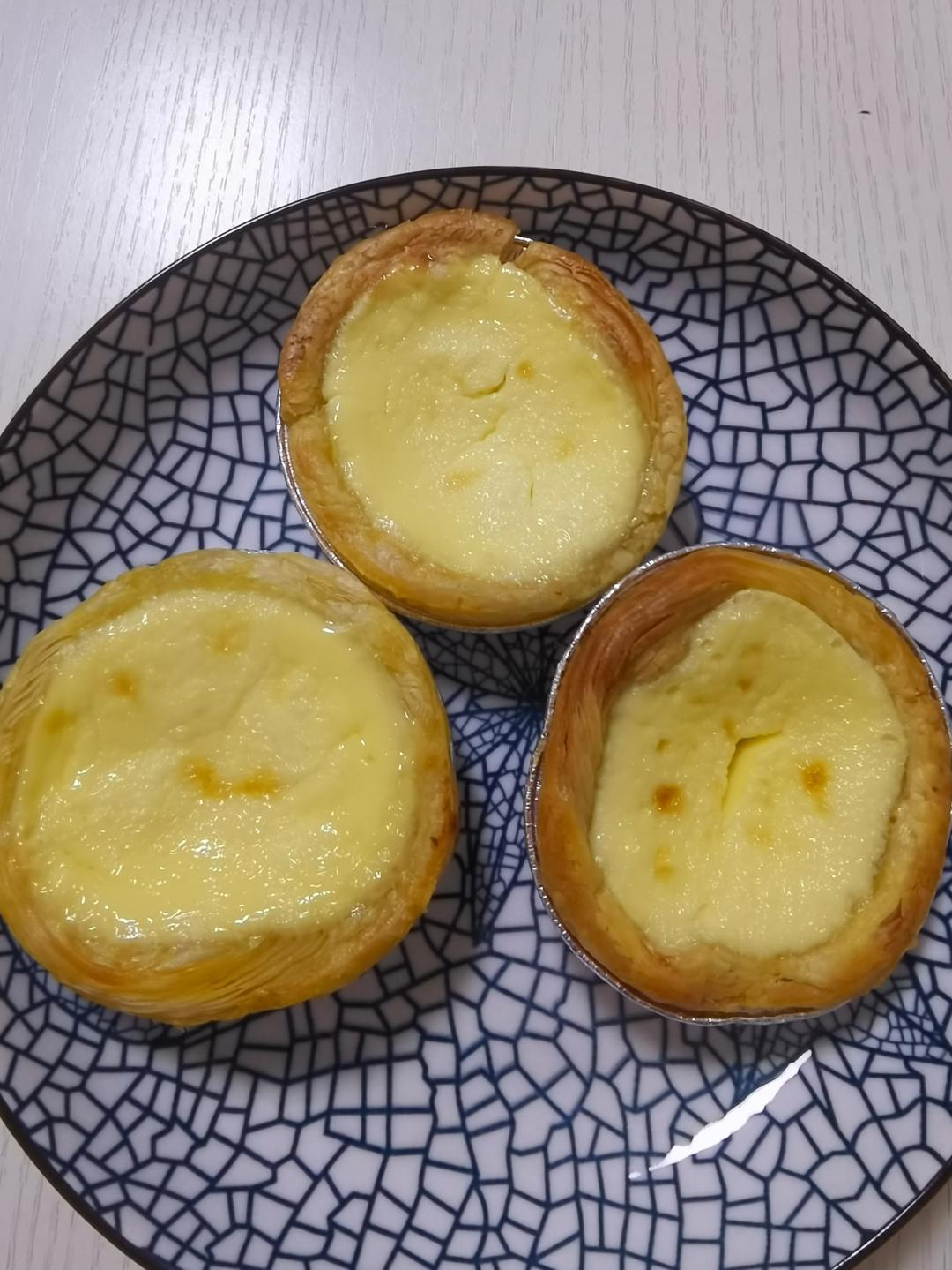 奶香蛋挞（消灭奶油奶酪，不需要奶油哦）
