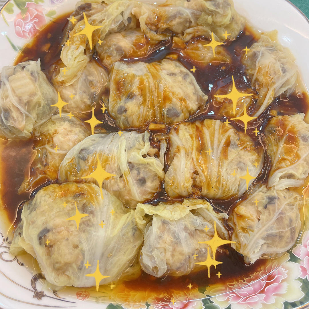 肉酿白菜卷