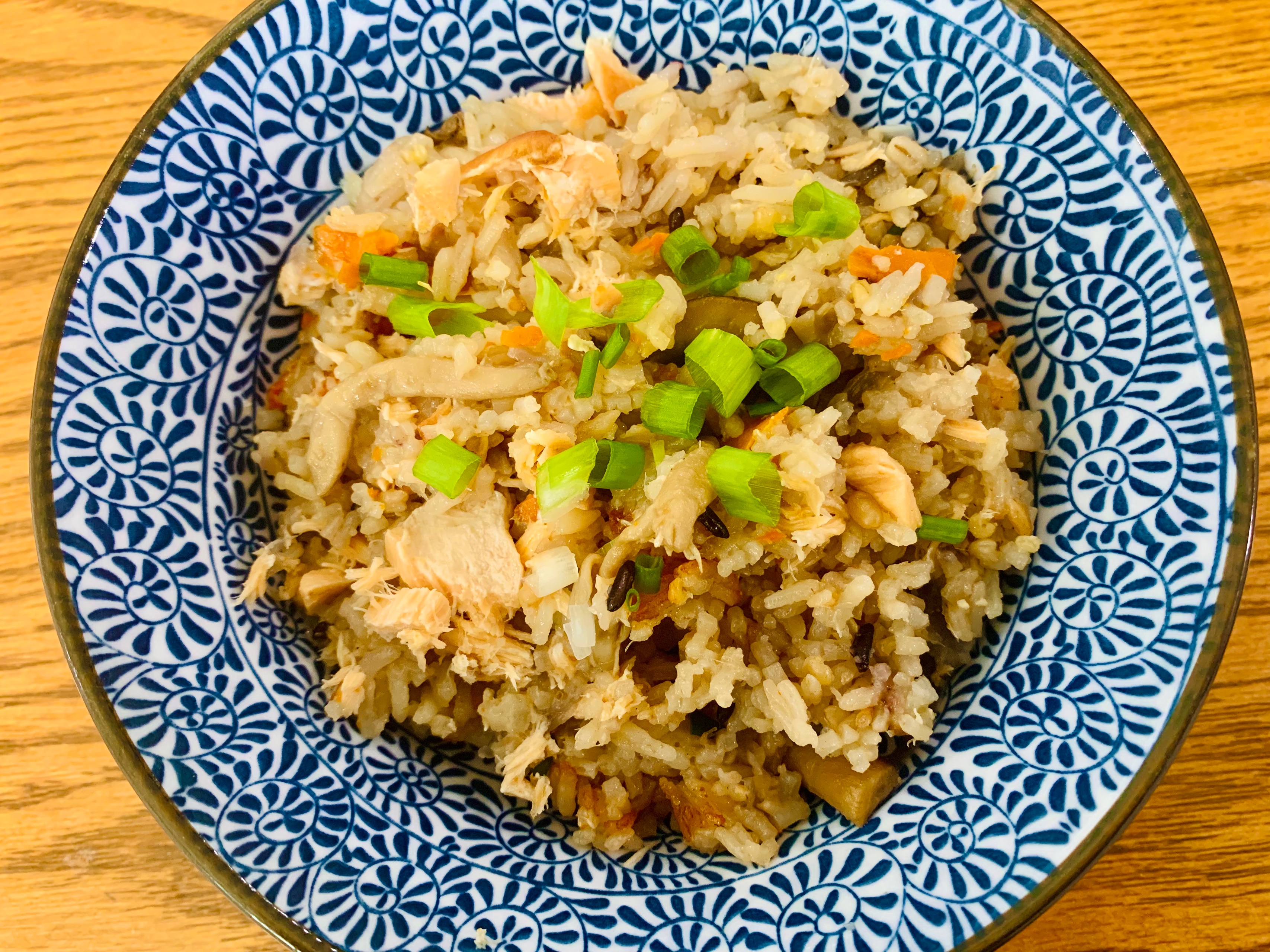 日式三文鱼焖饭的做法 步骤12