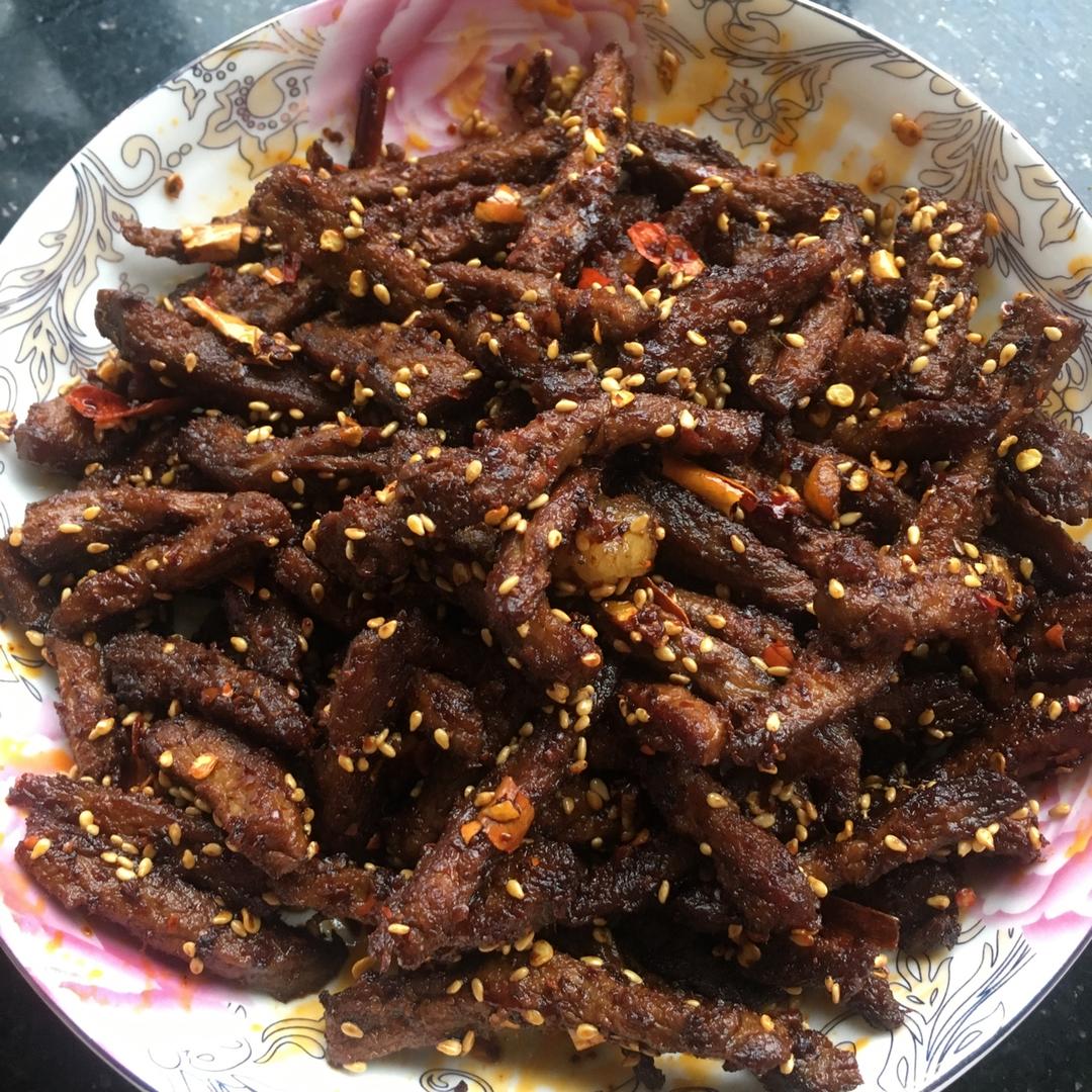 麻辣牛肉干