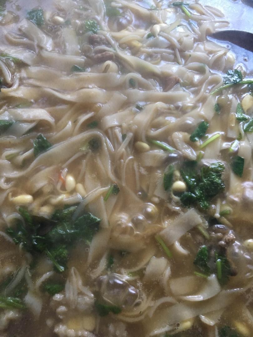 羊肉炝锅面