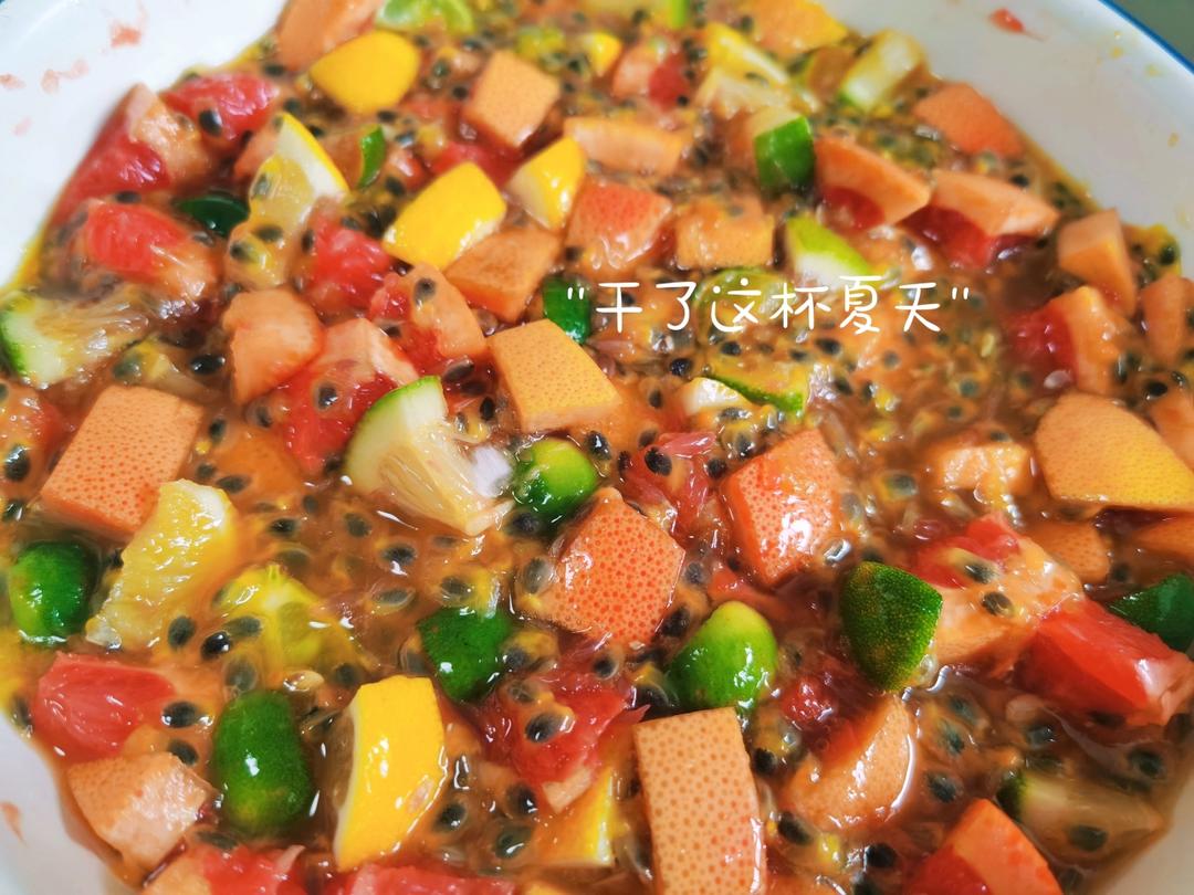 金桔柠檬百香果蜜 家庭版「0失败 新手轻松做」