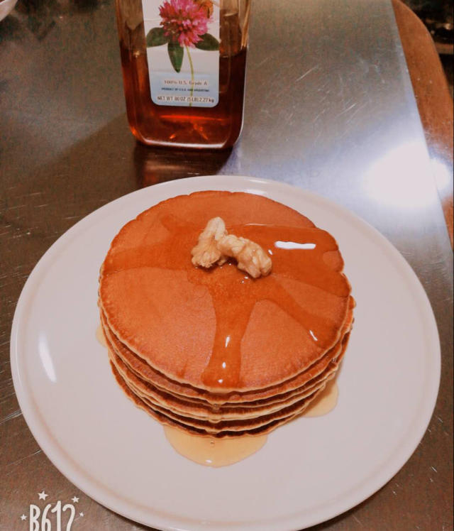 简单快手的软香松饼