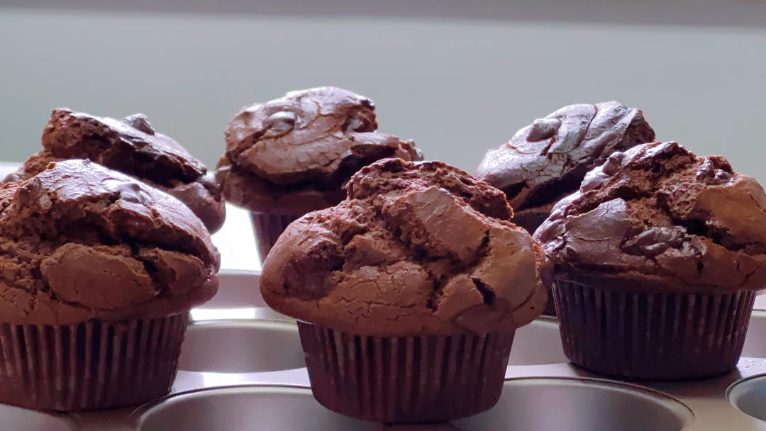 【巧克力蘑菇头麦芬】星巴克同款