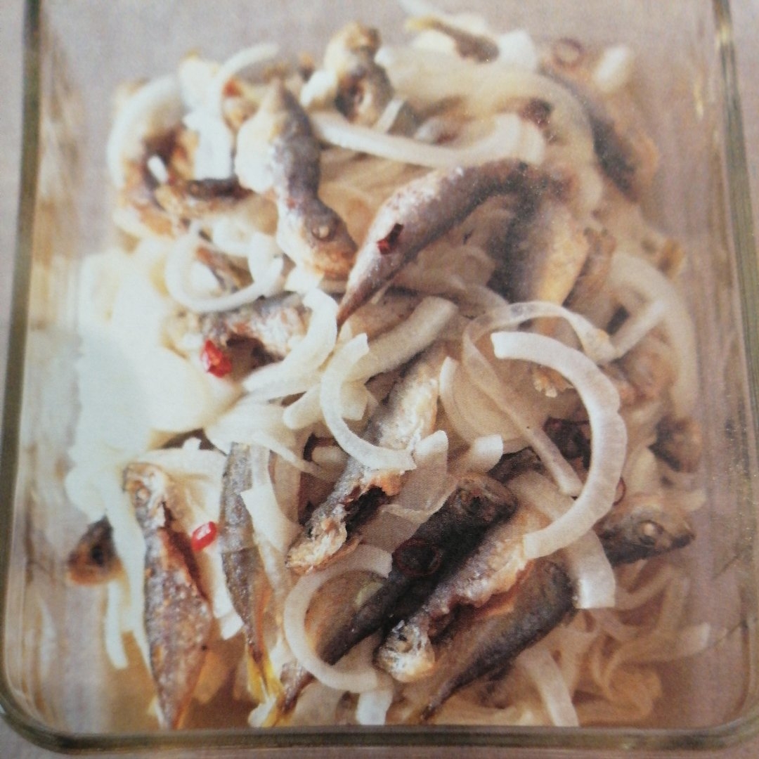 腌小竹荚鱼的做法