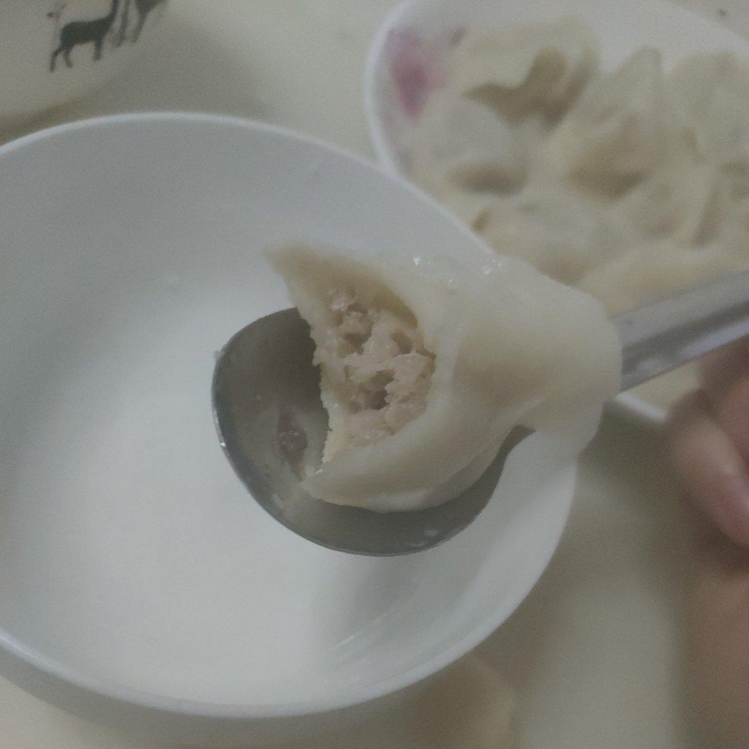 超好吃的白萝卜肉水饺
