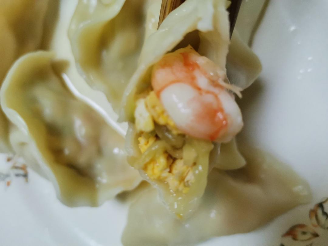 西葫芦虾仁馅饺子（鲜嫩多汁，口口生香）