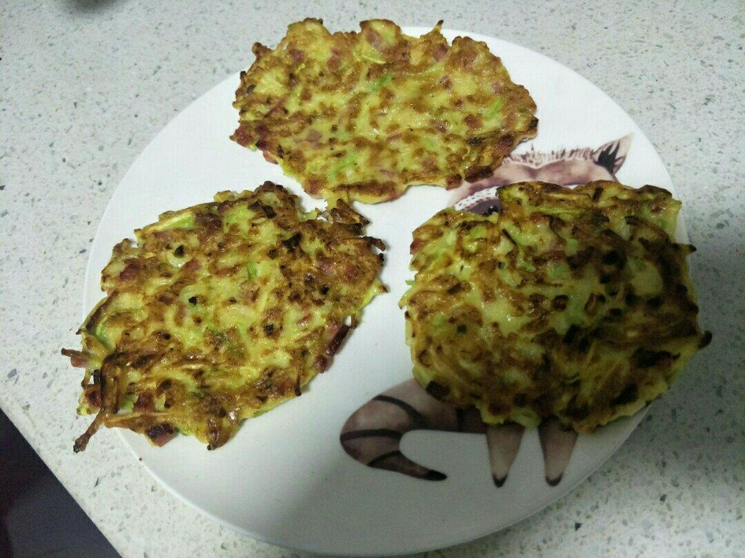 堂妈的西葫芦鸡蛋饼