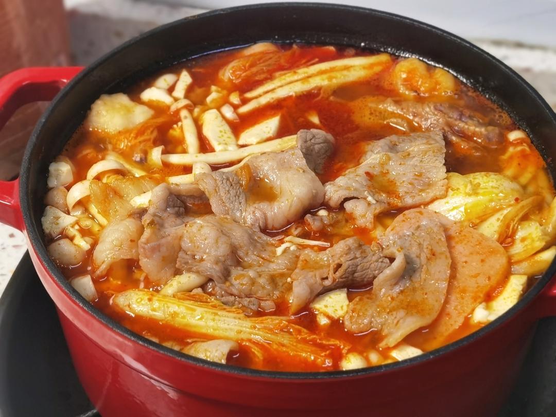 韩式泡菜火锅
