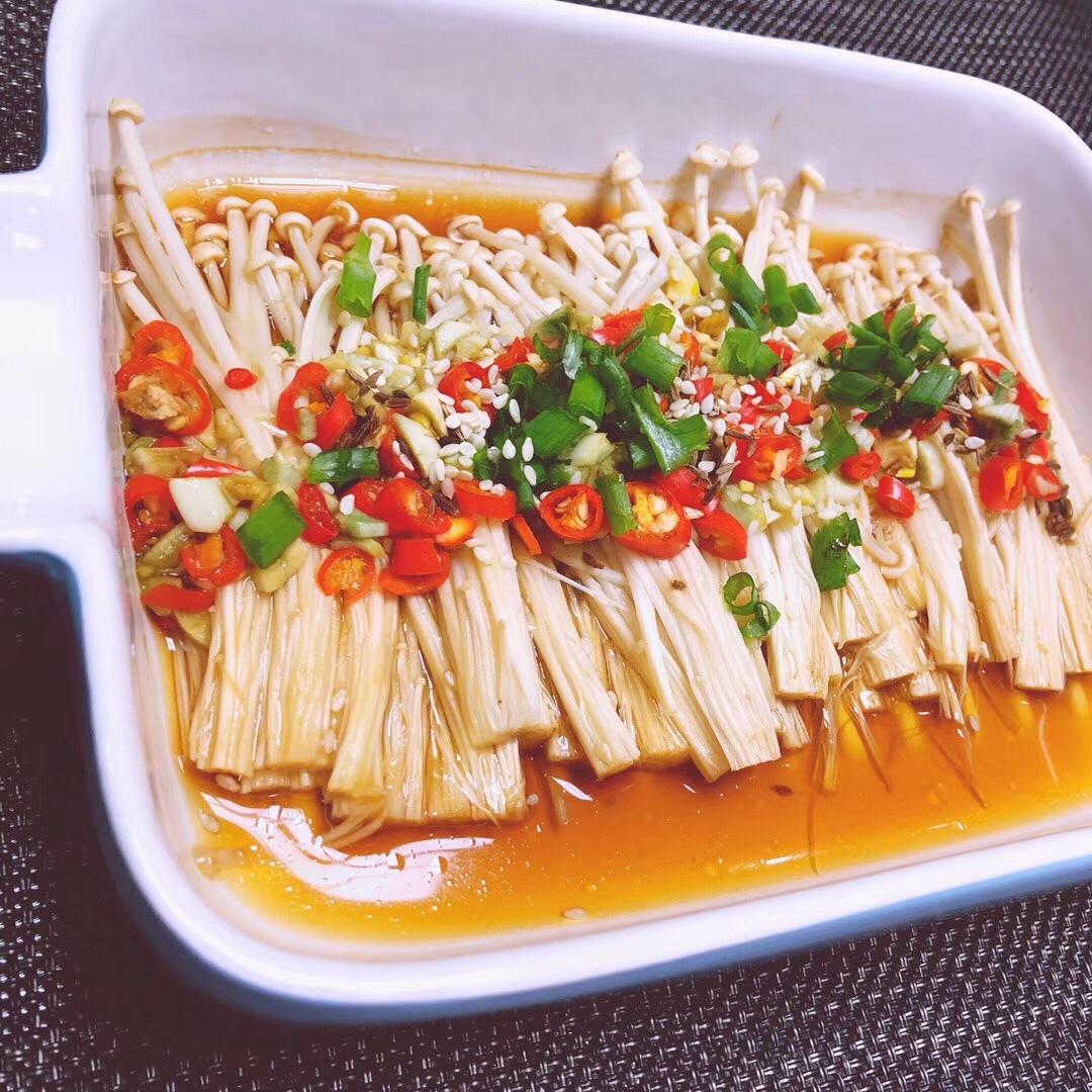 蒜蓉烤金针菇