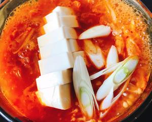 韩国泡菜豆腐汤的做法 步骤7