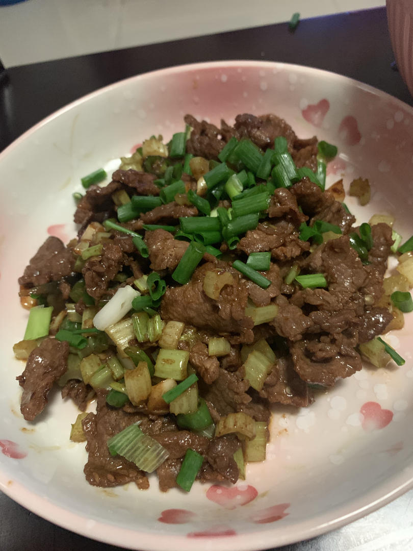 小炒牛肉