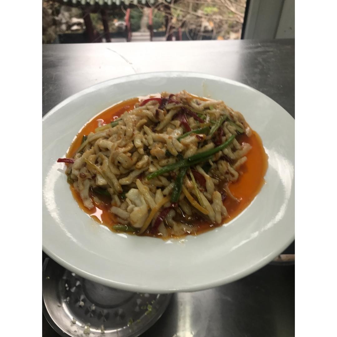 芹黄鱼丝