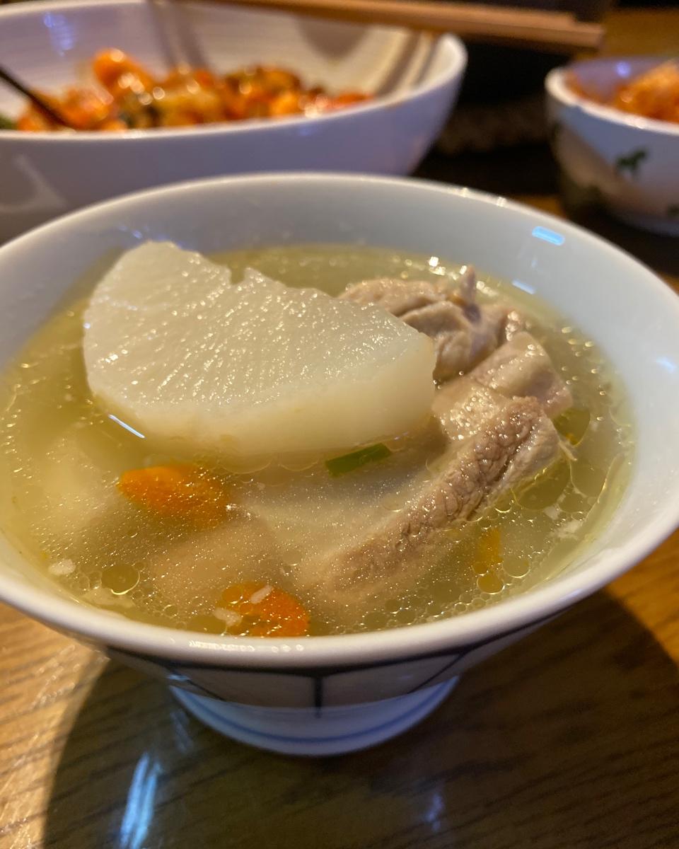 萝卜排骨汤