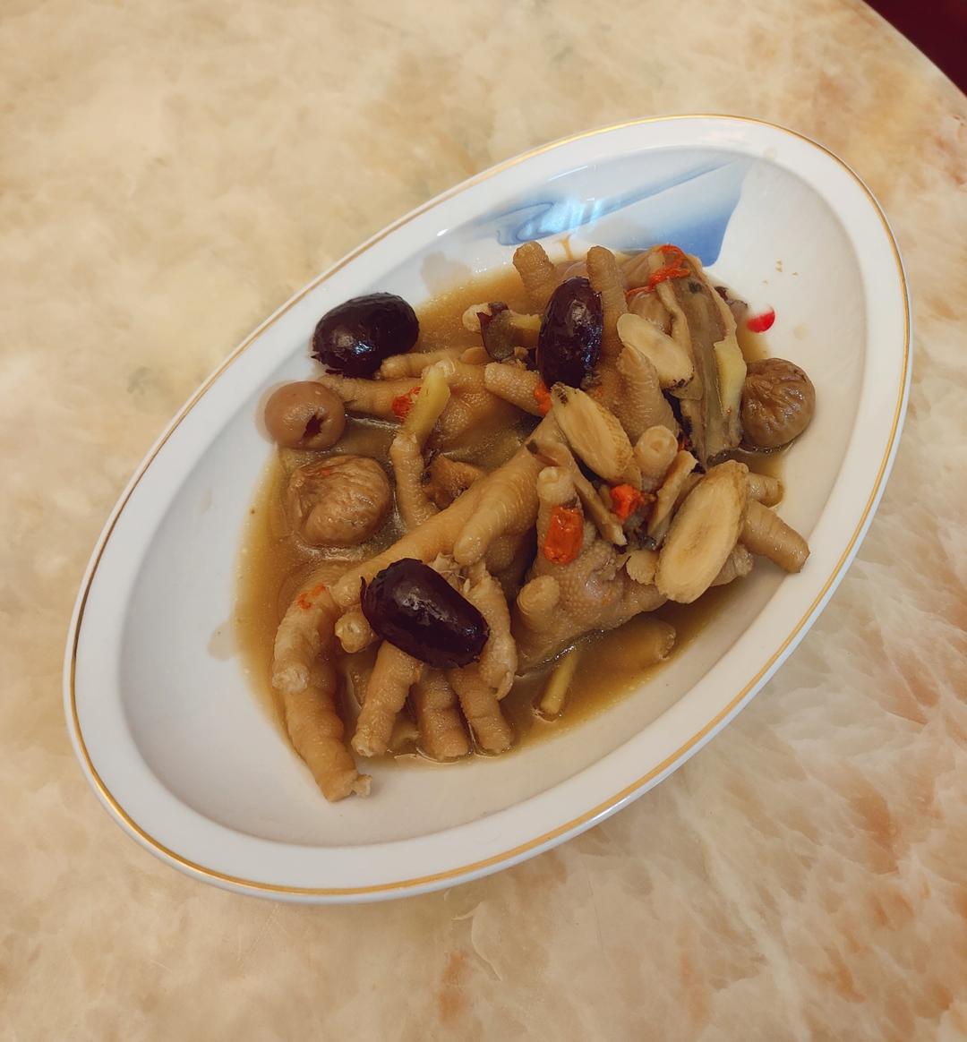 去茶楼必点的点心~药膳鸡爪
