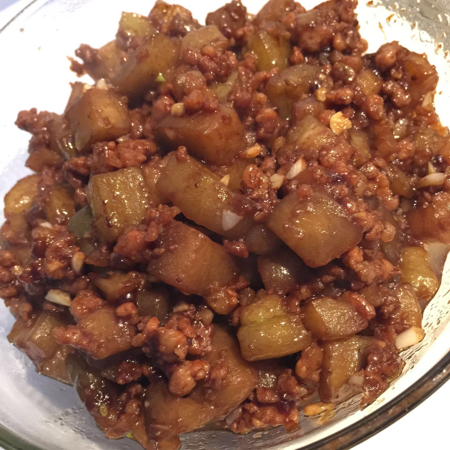 茄丁肉酱面，快手好吃，夏天必备！