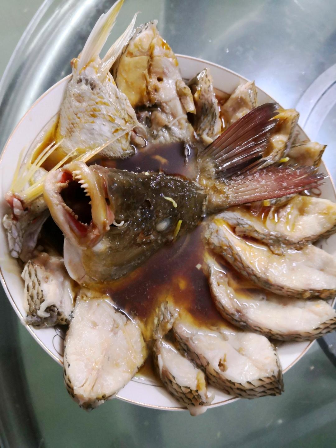 孔雀开屏清蒸鱼
