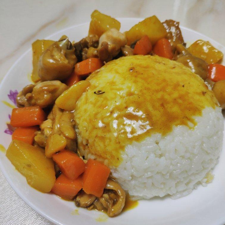 咖喱土豆鸡块