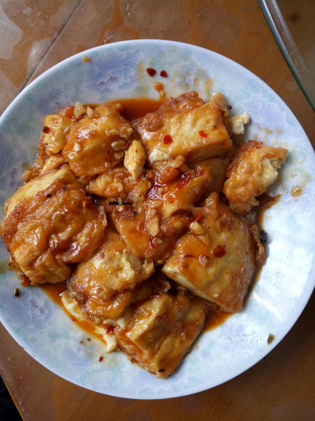 韩式煎豆腐 Side Dish Tofu