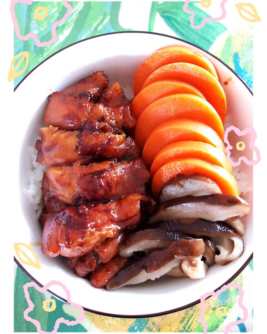 照烧鸡腿饭