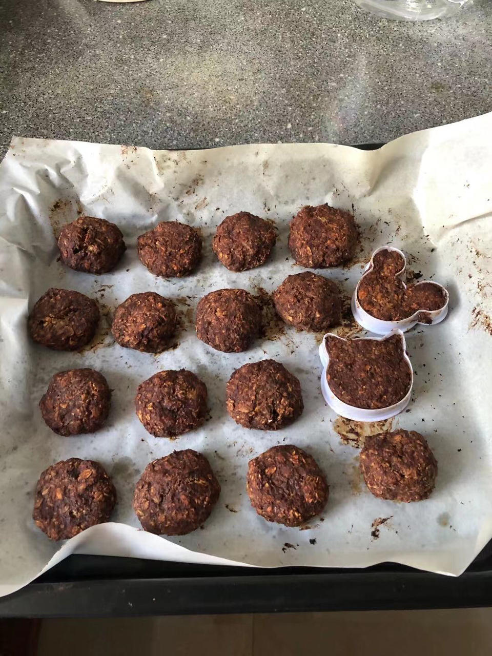 花生酱的神仙吃法——低脂又饱腹的燕麦花生酱软曲奇