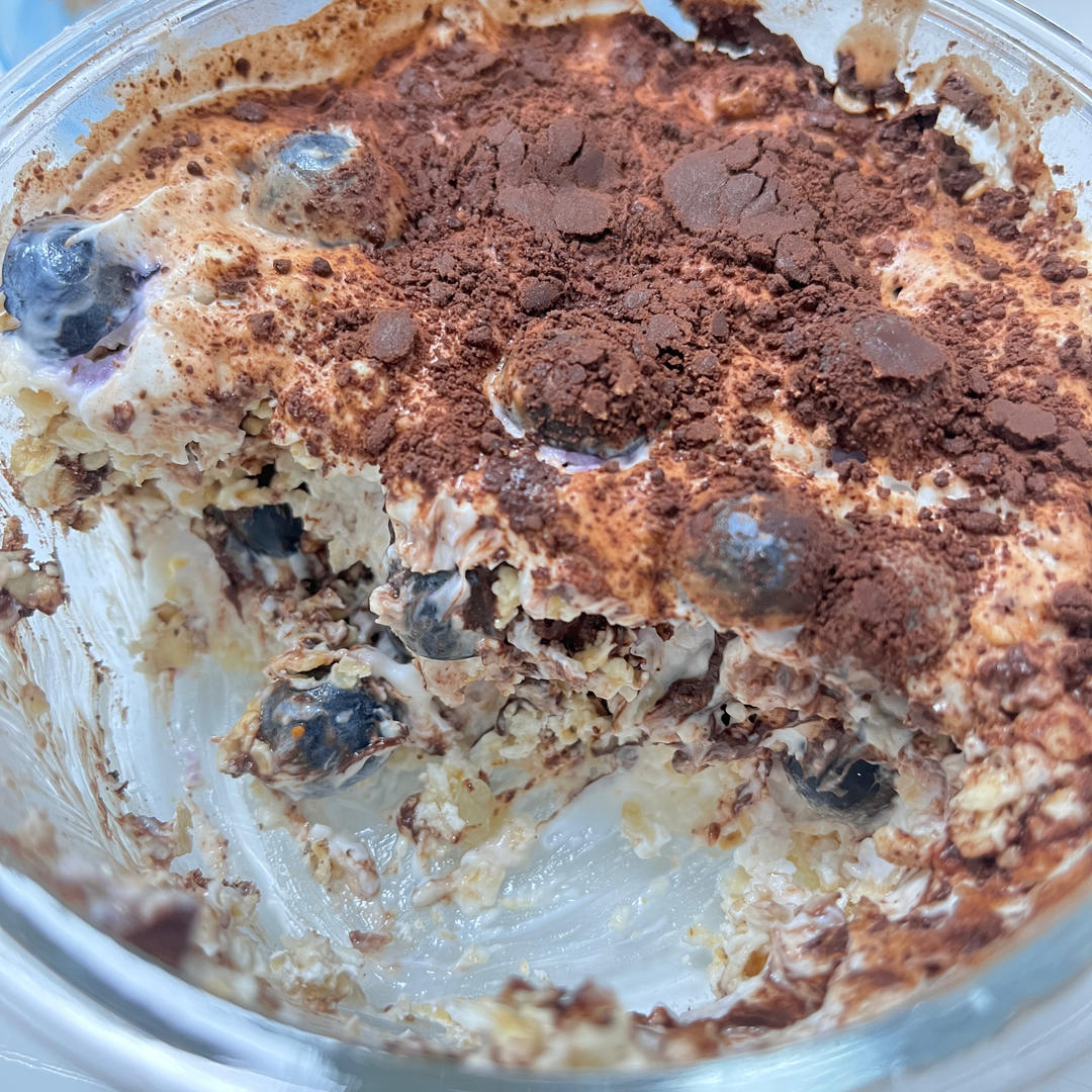 减肥早餐必吃的隔夜燕麦酸奶