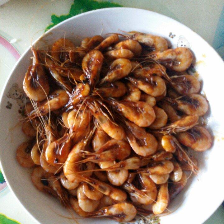 我爱世初做的油爆白米虾